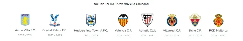 đối tác tài trợ